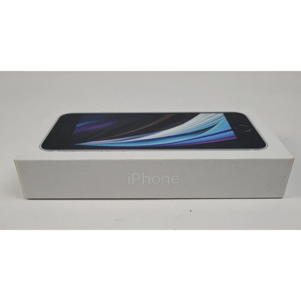 Genuine OEM Apple iPhone SE White 64GB + Insert Retail Box - NO PHONE